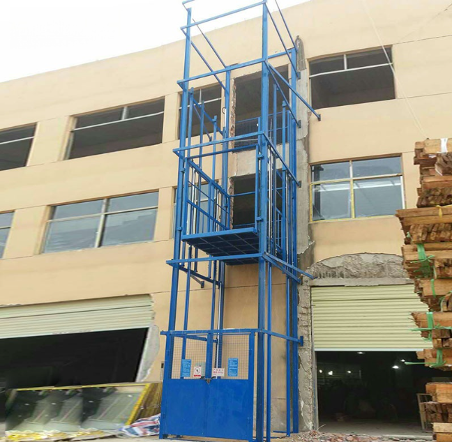 吊罗山乡建材厂室外物料提升