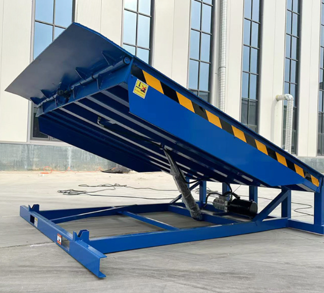 吊罗山乡固定式登车桥应用