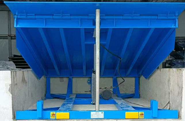 吊罗山乡固定式登车桥应用